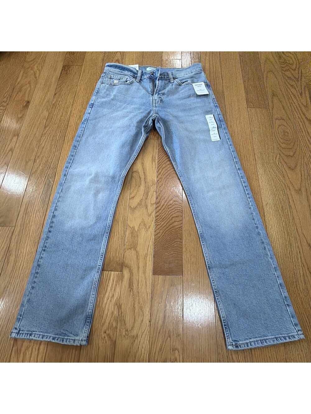Size 30x40 M Denizen from Levi's 232 Slim Straight  Jeans Light Wash Blue Denim